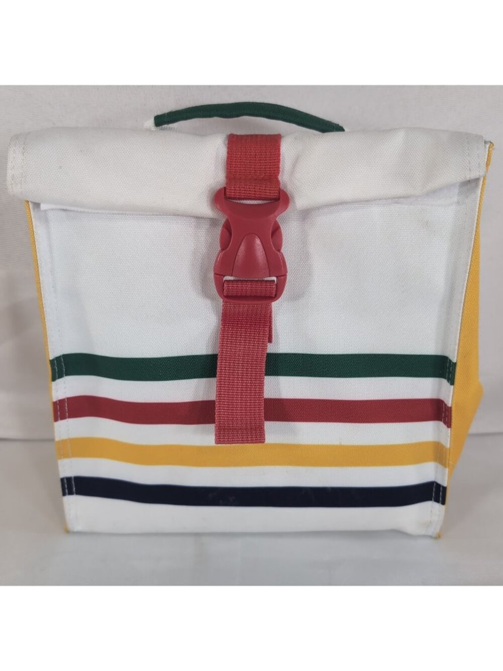 HBC Hudson's Bay Company Stripes Lunch Bag Striped White Multicolor